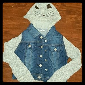 Cat & Jack Girls hoodie - size S (6/6X)